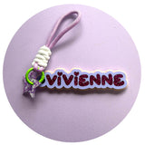 The Fun Name Keyring - Misty Grape