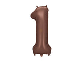 Mocha Number Balloons