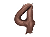 Mocha Number Balloons