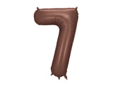 Mocha Number Balloons
