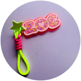 The Fun Name Keyring - Neon Dream