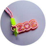 The Fun Name Keyring - Neon Dream