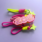 The Fun Name Keyring - Neon Dream