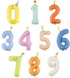 Party Hat Number Balloon