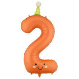 Party Hat Number Balloon