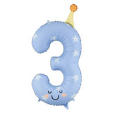 Party Hat Number Balloon