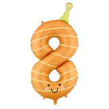 Party Hat Number Balloon