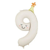 Party Hat Number Balloon