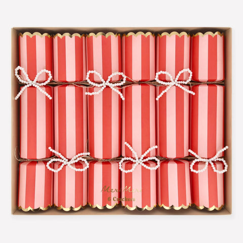 Pearl Bow Crackers (Pack of 6)