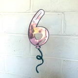 Balloon Number Toppers