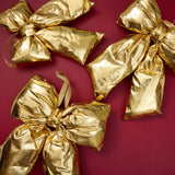 Gold Puffy Bow