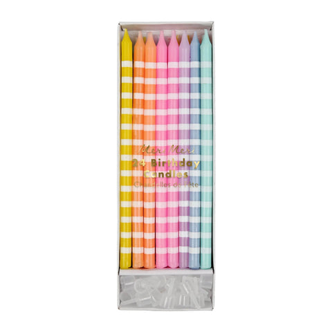 Pastel Party Candles