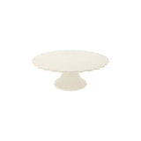 Small Cream Reusable Bamboo Cake Stand