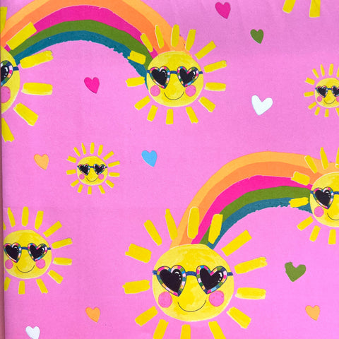 Folded Wrap - Sunshine & Rainbows