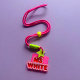 Braided Lanyard - Neon Dreams
