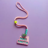 Braided Lanyard - Bubblegum Pop