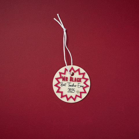 Custom Teacher Decorations