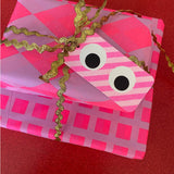 Tissue Paper pack - Diamond & Grid - lilac + pink