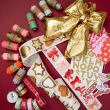Christmas Market Cookie Stickers - 100 pieces