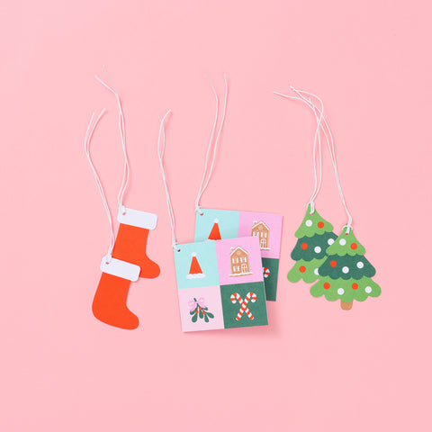 Jingle Festive Gift Tag Set