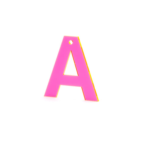Wholesale - Neon Pink Individual Letters