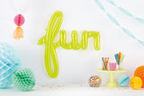 'Fun' Script Balloon