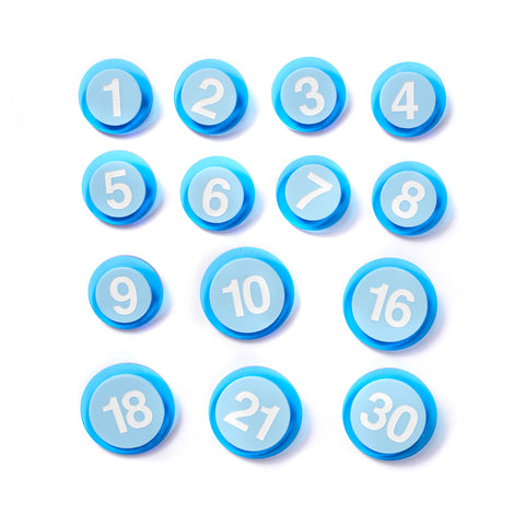Wholesale - Blues Birthday Badges
