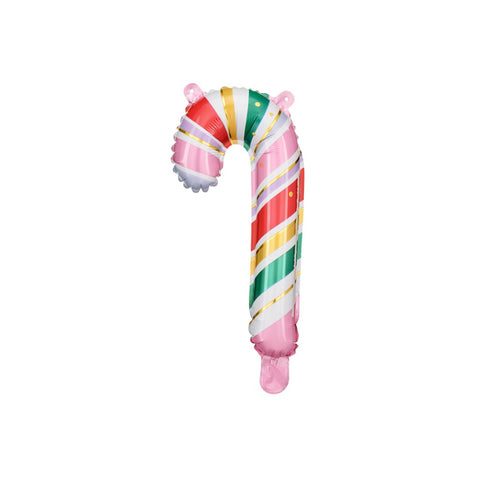 Mini Candy Cane Balloons - 5 Pack