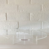 Clear Acrylic Cake Stand