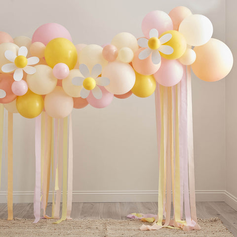 Pastel & Daisy Balloon Arch Kit