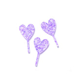 Tiny Heart Toppers - Set of 3
