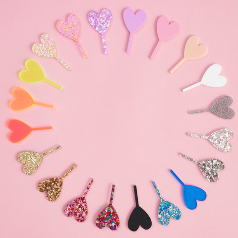 Wholesale - Heart Tiny Toppers - Set of 3