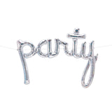 'Party' Script Balloon - Holographic