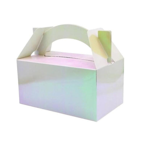 Iridescent Party Boxes - Pack of 5