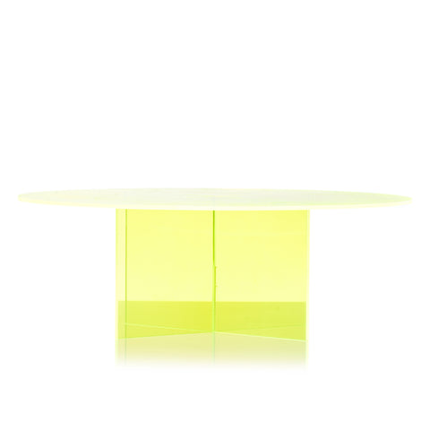 Neon Green Acrylic Cake Stand