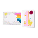 Number 1 Pink Duck Card