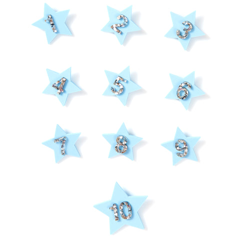 Wholesale - Pastel Blue Birthday Badges