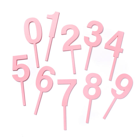 Wholesale - Pastel Pink Cake Toppers
