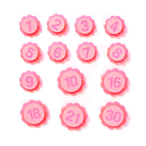 Wholesale - Neon Pink Birthday Badges