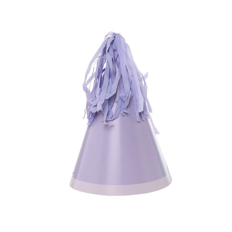 Lilac Party Hats - Pack of 10
