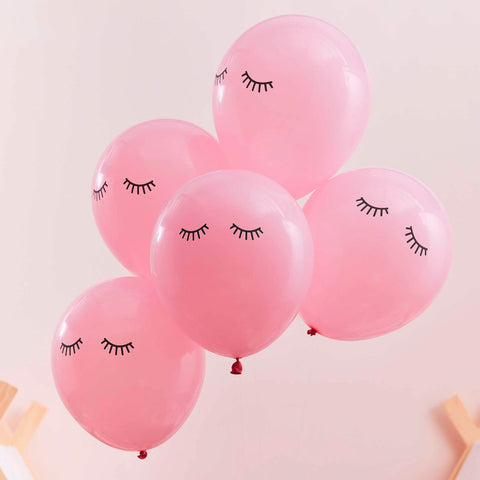 Pink Sleep Balloons - 10 Pack