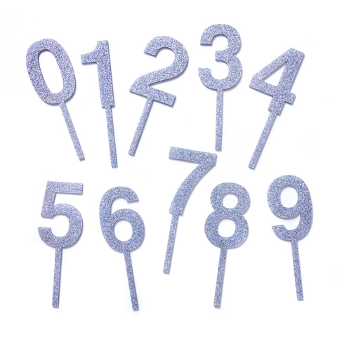 Wholesale - Silver Sparkle Cake Topper