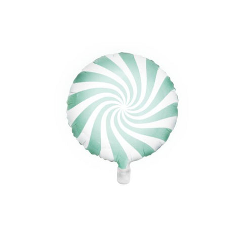 Mint Candy Swirl Balloon