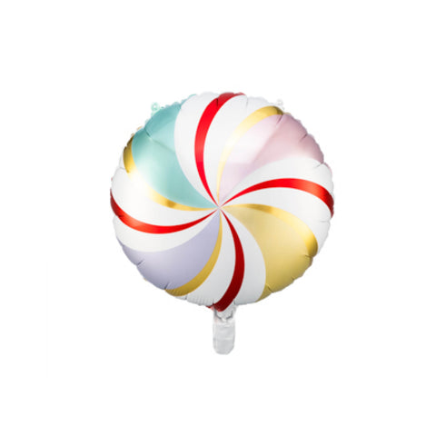 Mixed Colour Candy Swirl Balloon