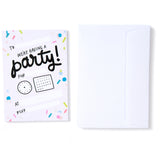 Time to Party Invites - Pack of 12