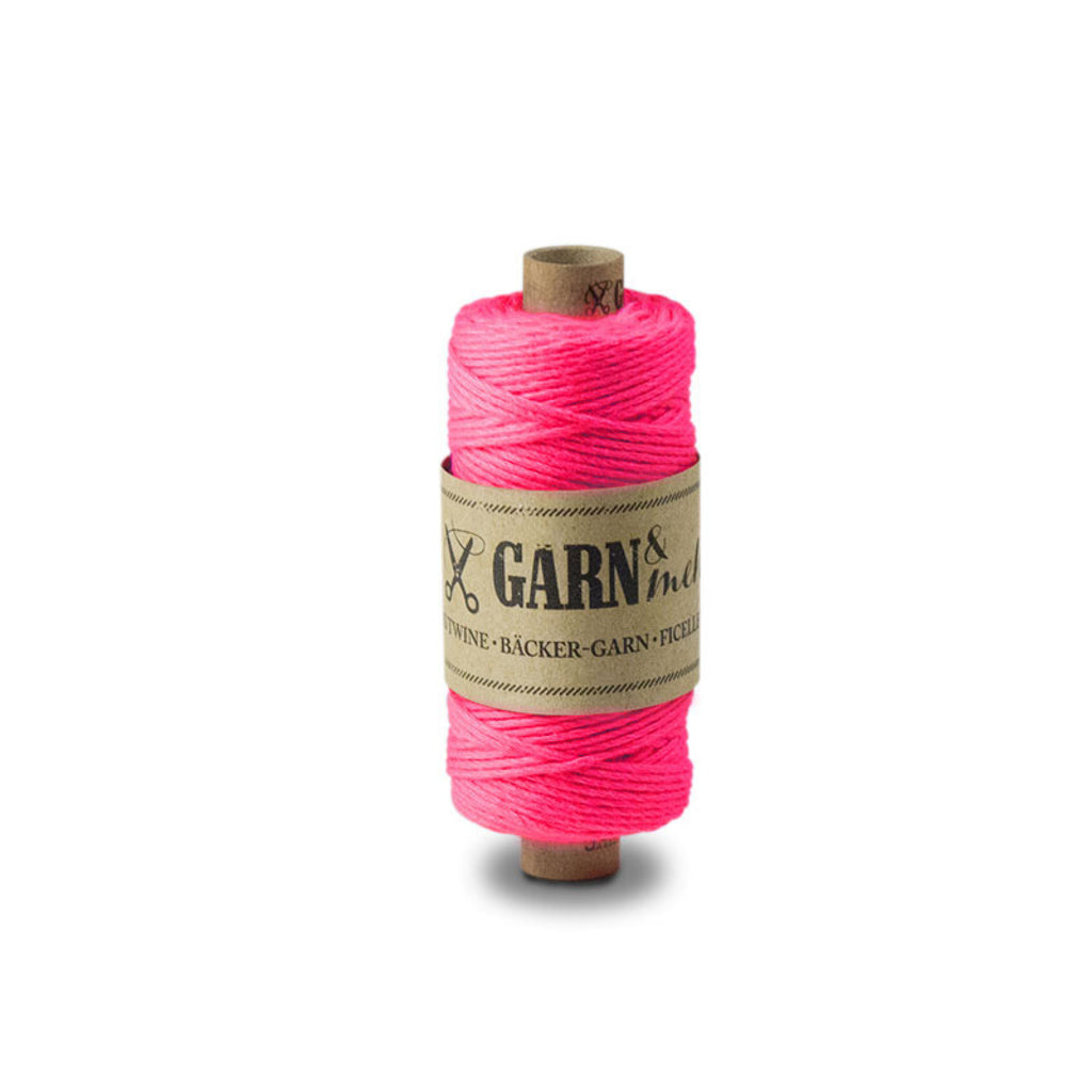 Dark Pink Solid Baker's Twine - 4-ply thin cotton twine – Sprinkled Wishes