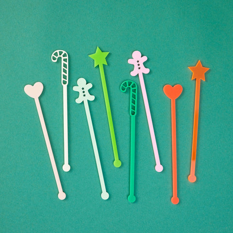 Xmas Drink Stirrers