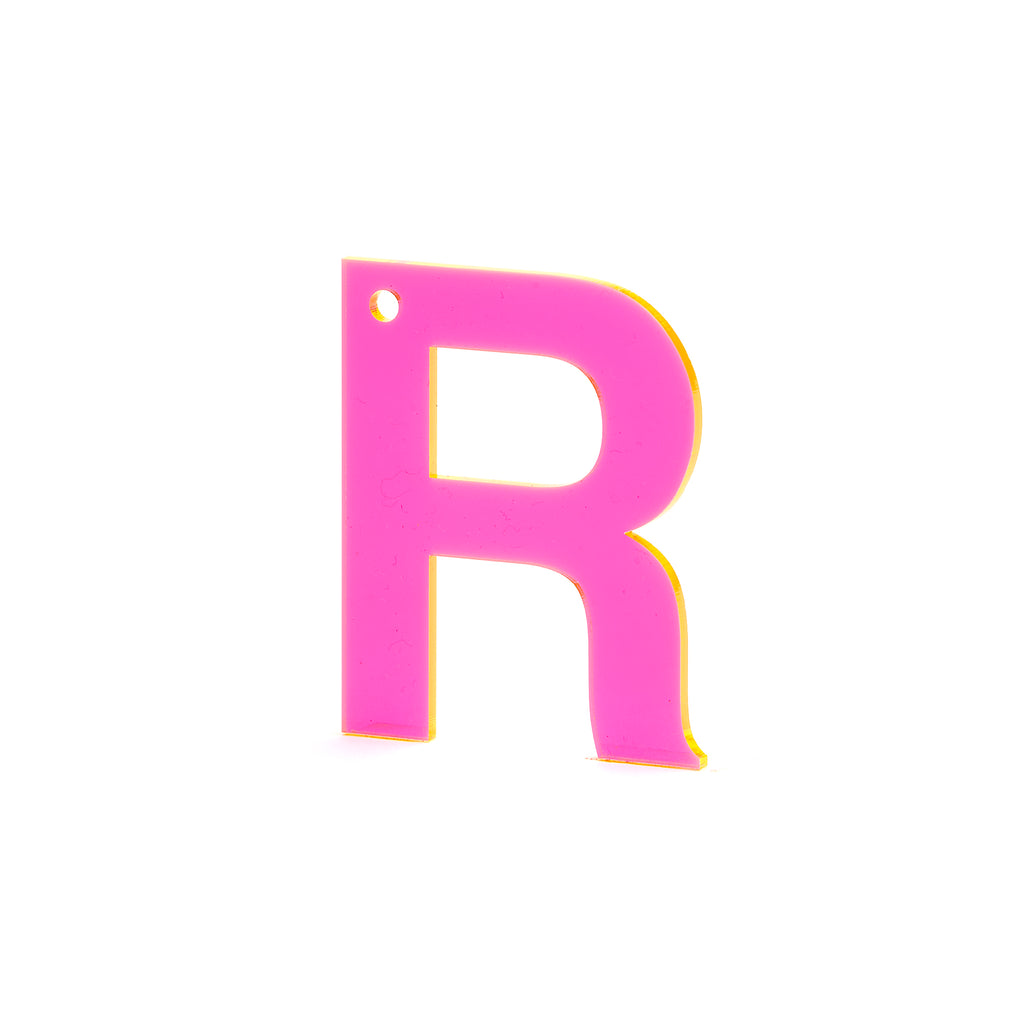Neon Pink Letter - more letters available – Hello Kit Co.