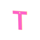 Neon Pink Letter - more letters available