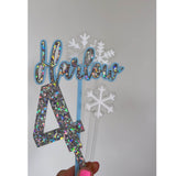 Snowflake Toppers - Set of 3